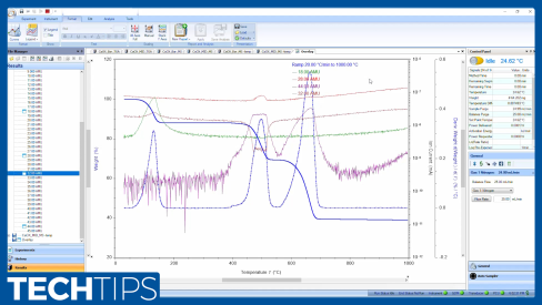 Setting Up a TGA Mass Spectrometry Experiment